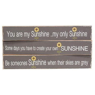 You Are My Sunshine Stick 3 Asstd - The Fox Decor